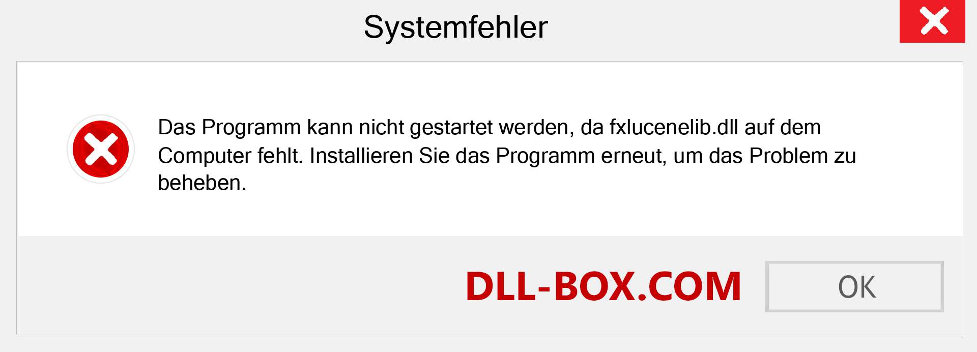 fxlucenelib.dll-Datei fehlt?. Download für Windows 7, 8, 10 - Fix fxlucenelib dll Missing Error unter Windows, Fotos, Bildern